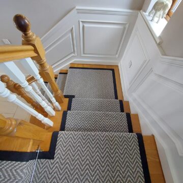 Aztec Taupe Stairs